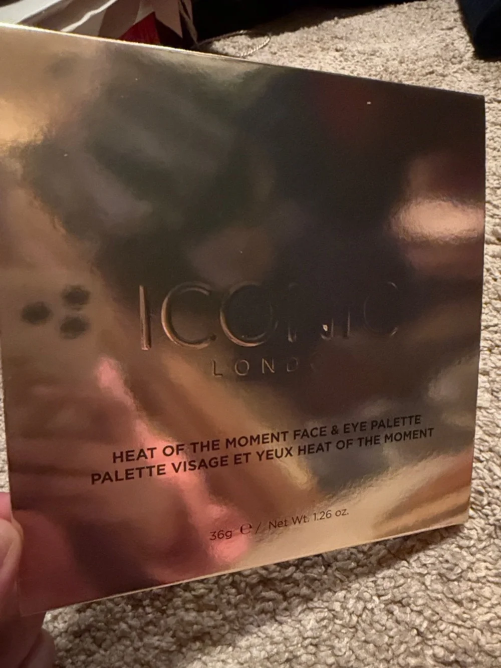 ICONIC London Face & Eye Palette — Brown, Copper, Gold, Rose, NIB!!
